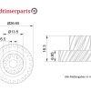 BMW F10 F11 X3 F25 X4 F26 X5 F15 F70 Zahnrad Anhängerkupplung (6798714) thumb 4
