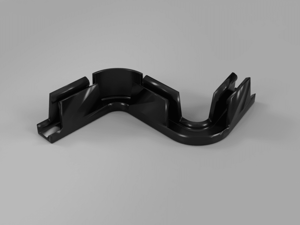 Lancia Delta I Integrale HF Evo Halter Führung Batterie Kabel 1