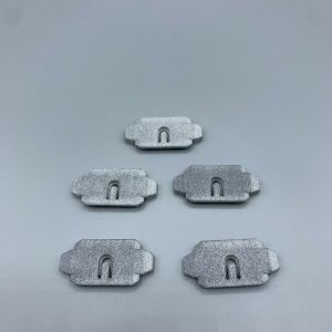 Audi 80 90 100 C4 C3 Clips Zierleisten Schweller außen 5x