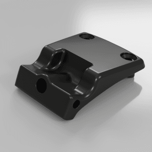 Mercedes W126 C126 elektrisches Heckrollo Halterung Lager (A1268120020)