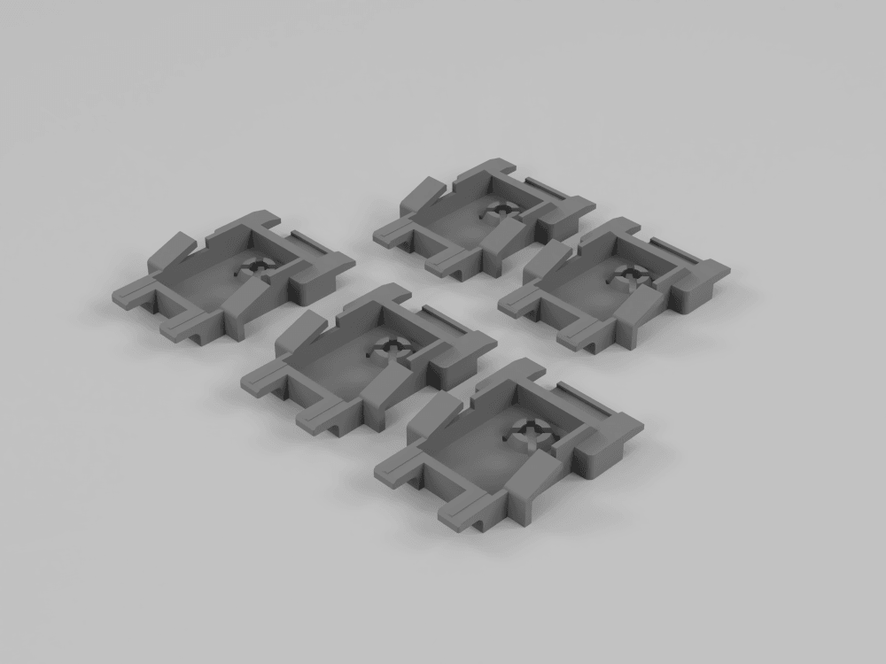 Opel Omega B Clip Klammer Zierleiste Seitenwand Set (9148386) 1