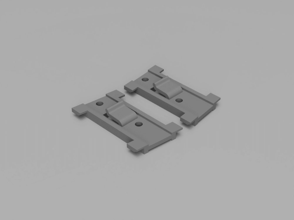 VAG VW Audi A6 100 C4 Clip Klammer Gummi Zierleiste (4A0853806A / 4A0853805A) 1