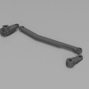 Citroen C4 Heizung Klimaanlage Klappe Kabel Hebel Mechanismus (5E2222700)