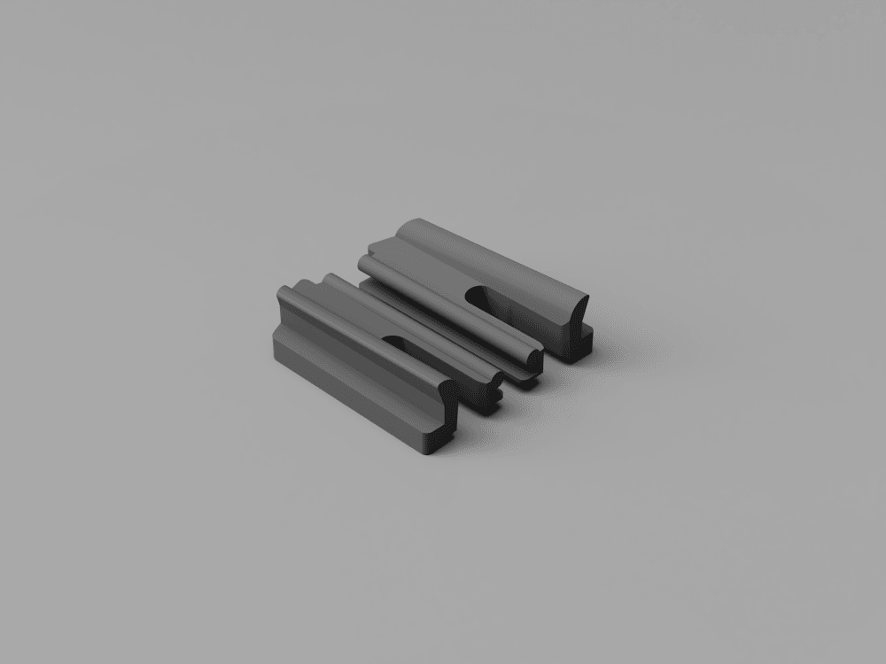 Mercedes W114 Clip Befestigung Zierleiste Chromleiste Windschutzscheibe (1156710416 / 1156710316) 1