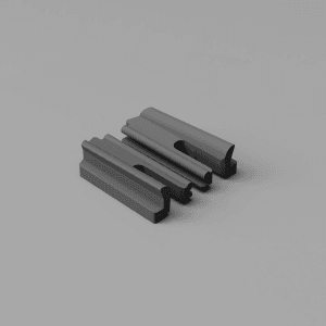 Mercedes W114 Clip Befestigung Zierleiste Chromleiste Windschutzscheibe (1156710416 / 1156710316)