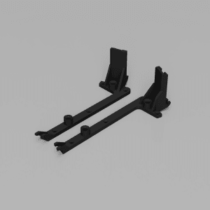 Mercedes SL R129 Platte Halter Sitzverstellung Tür Unten (A1297270311 / A1297270411)