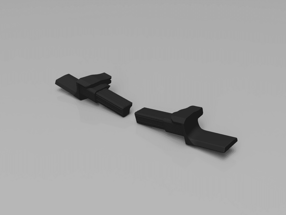 VW Seat Golf Touran Passat Tiguan Octavia Heckrollo Kofferraumabdeckung Gepäckabdeckung Haken Reparaturteil 1