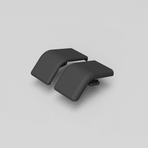 BMW E34 Endkappe Abdeckung Sonnenrollo Hinten Ablegeboden Hutablage Satz (51468111155 / 51468111156)