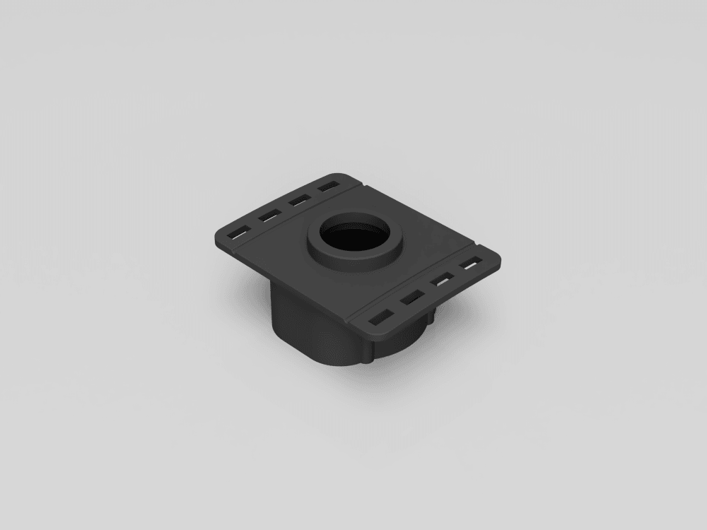 Opel Astra H Zafira B Signum Vectra C Haltering Parksensor Parctronic PDC Mitte (1239975 / 93172124) 1