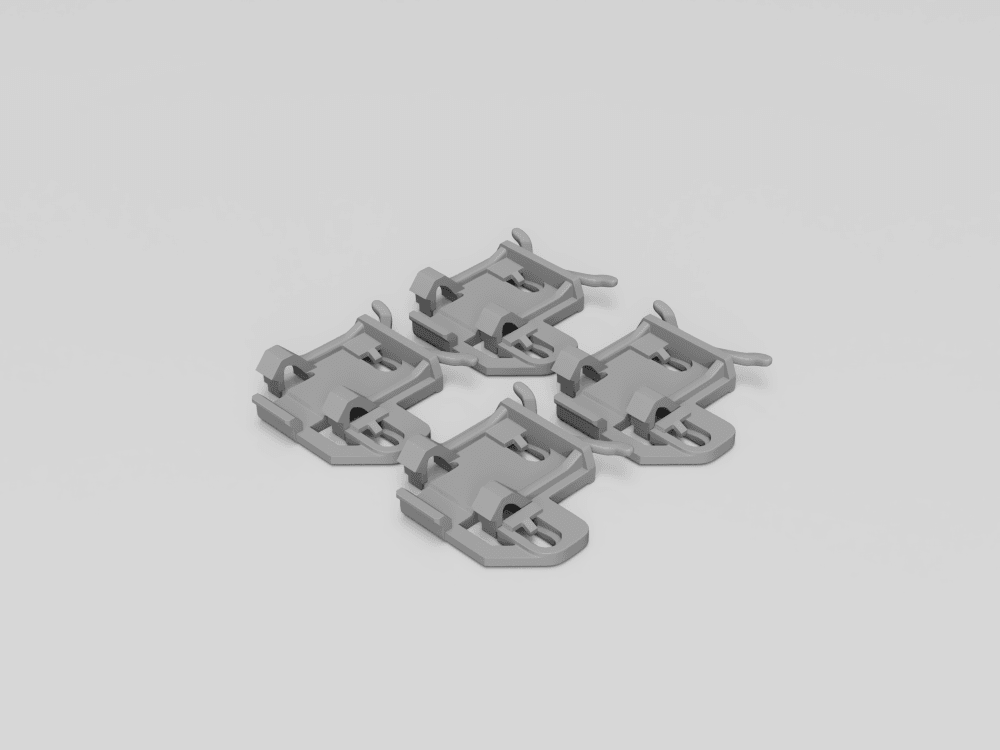 Opel GM Ascona C Clip Klammer Seitenschweller Schweller Verkleidung Steinschlagschutz Satz (90270589) 1