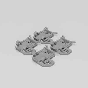 Opel GM Ascona C Clip Klammer Seitenschweller Schweller Verkleidung Steinschlagschutz Satz (90270589)