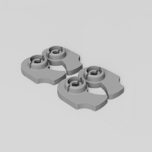 Mercedes W140 Deckel Abdeckung Holzdekor Tür Clip Halterung Set (A1407201548, A1407209748, A1407270311, A1407201911, A1407207148)