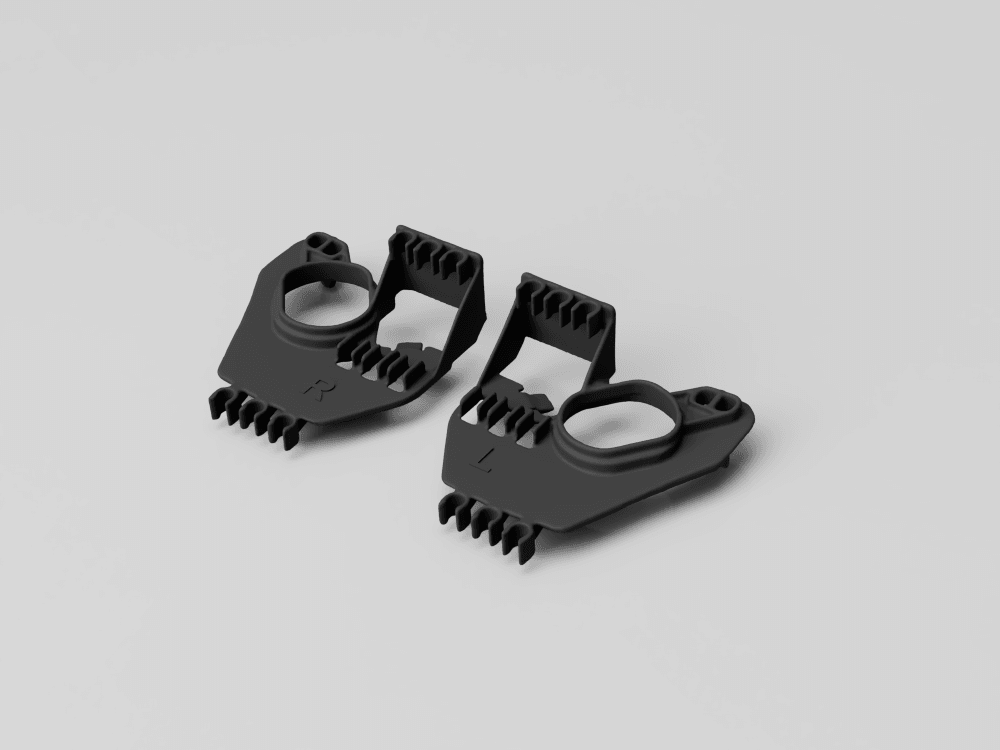 Mercedes W211 Halter Kabel Kabelhalterung Bremse ABS Sensor (2115460743 / 2115461643) 1