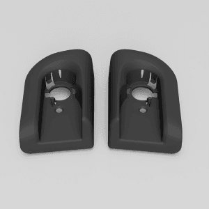 Audi A4 S4 B5 Verkleidung Blende Hebel Entriegelung Rücksitzbank (007020900 / 8D5885739 / 8D5885740)