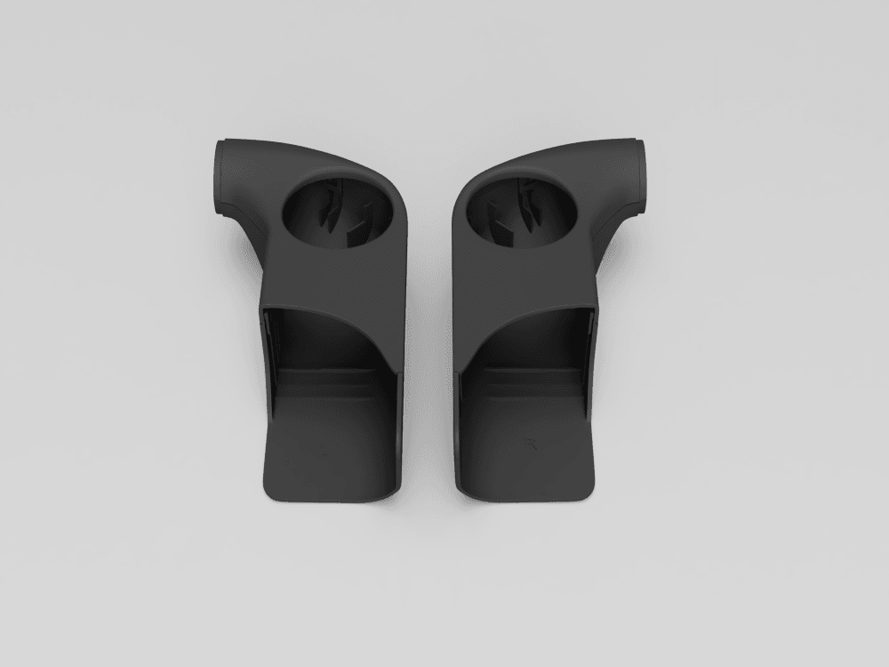 BMW E31 840 850 Abdeckung Blende Gurt Sitz (52108118457 / 52108118458 / 52108118447 / 52108118448) 1
