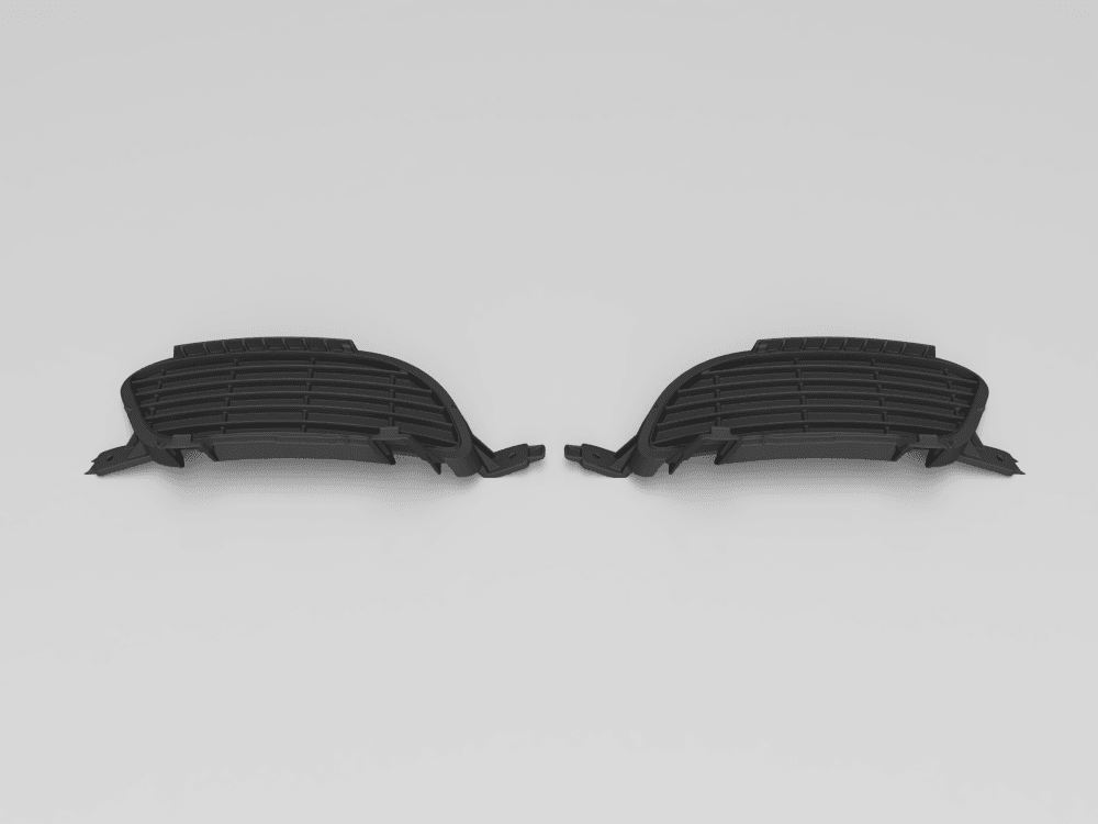 Mercedes W169 Gitter Grill Abdeckung Frontstoßstange Unten (1698850122 / 1698850222) 1