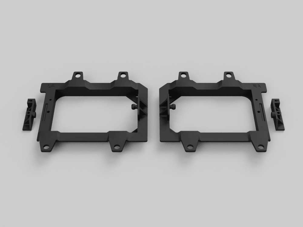 BMW E30 Halter Halterung Nebelscheinwerfer (63171386039 / 63171386040) 1