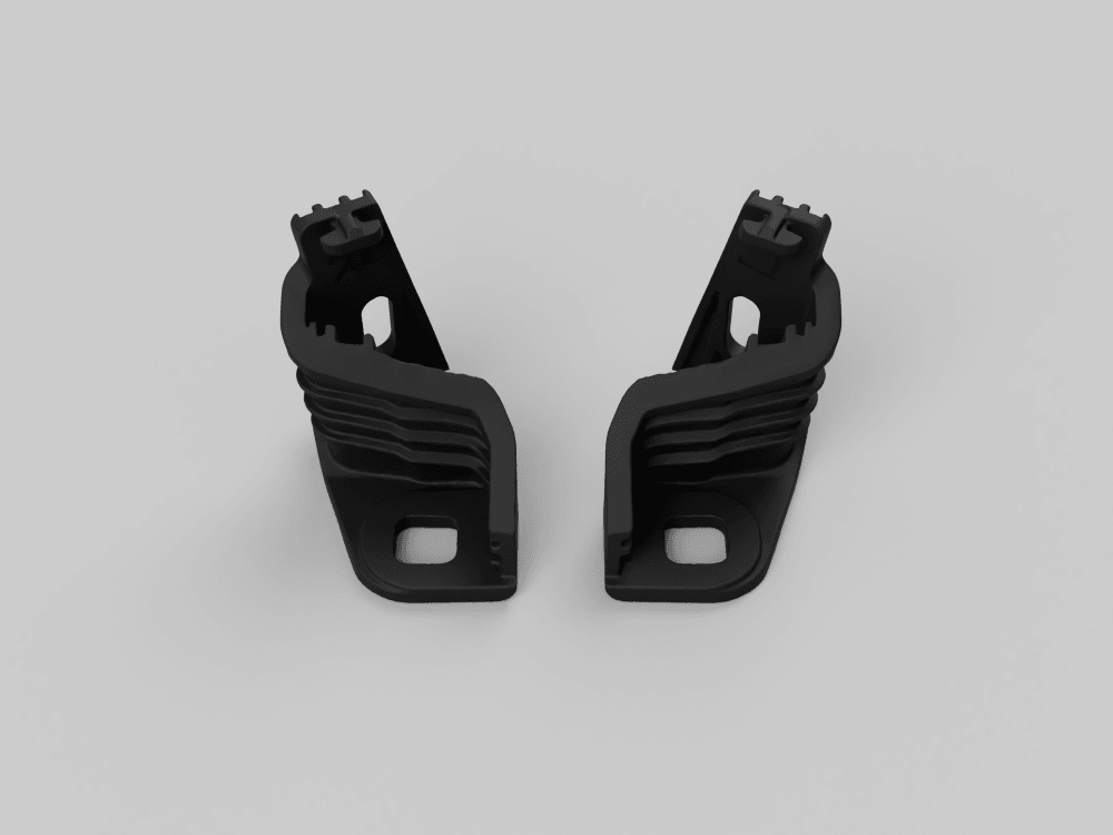 BMW F30 F31 Halter Scheinwerfer Scheinwerferhalterung Verschraubung (51647285597 / 51647285598) 1