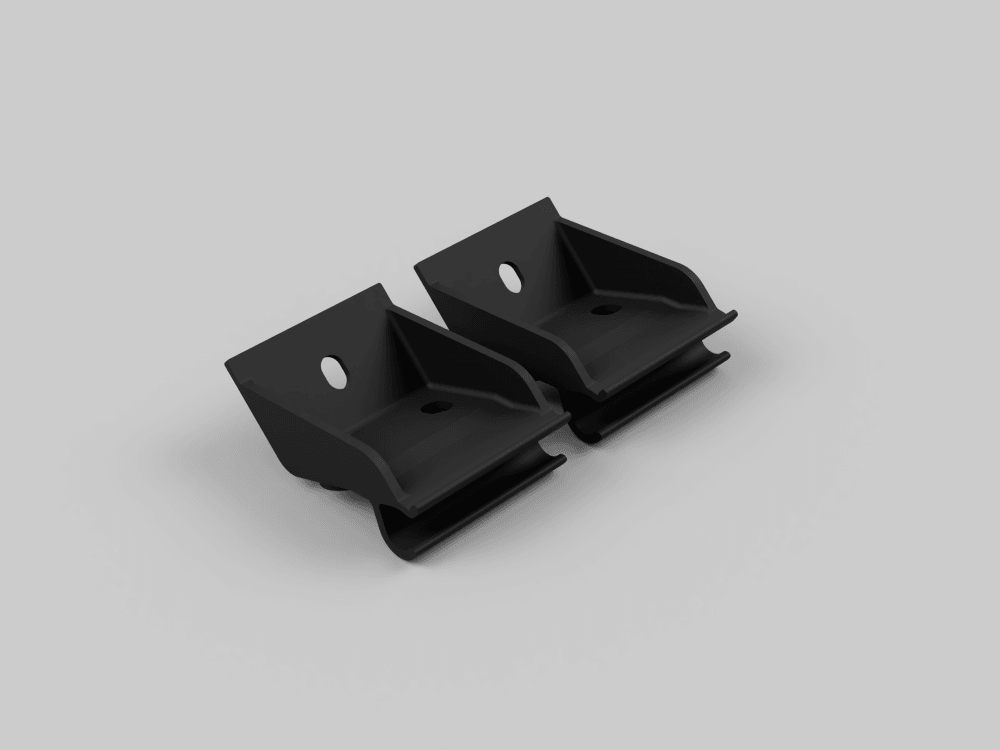 Citroen BX (XB) Halterung Clip Scharnier Laderraumabdeckung Kofferaum 1
