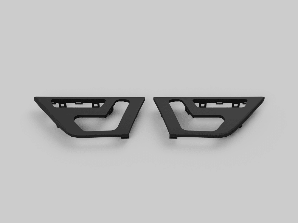 Mercedes W204 Verkleidung Blende Abdeckung Sitzverstellung Tür (A2047203122 / A2047203222) 1