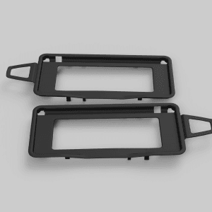 Mercedes W220 W221 Abdeckung Rahmen Sonnenblende (A2208100110 / A2208100210)