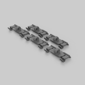 Mercedes R170 W202 Clip Klammer Schwellerleisten Zierleisten Seitenschweller (A0099884178)