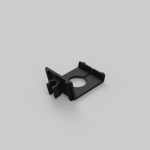 Mercedes W126 Halter Clip Bremsleitung Kabelklemme Unterboden (A1265460643)
