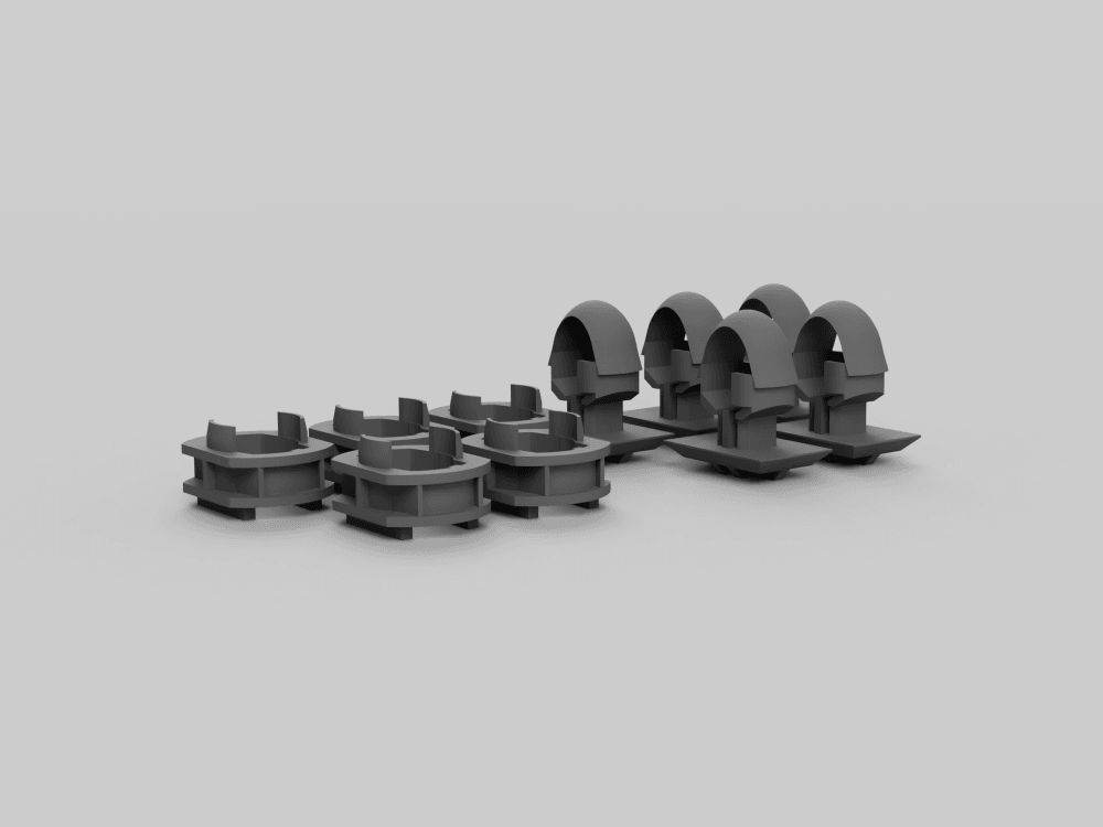 Mercedes W202 W203 W204 W208 W210 Clip Klammer Seitenschweller Zierleisten (A0099884378 / A0099884278) 1