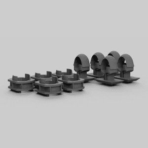 Mercedes W202 W203 W204 W208 W210 Clip Klammer Seitenschweller Zierleisten (A0099884378 / A0099884278)