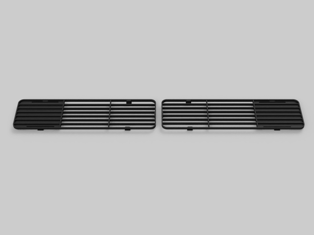 VW Golf MK1 Blende Gitter Grill Offen Frontblech Stoßstange (171853661) 1