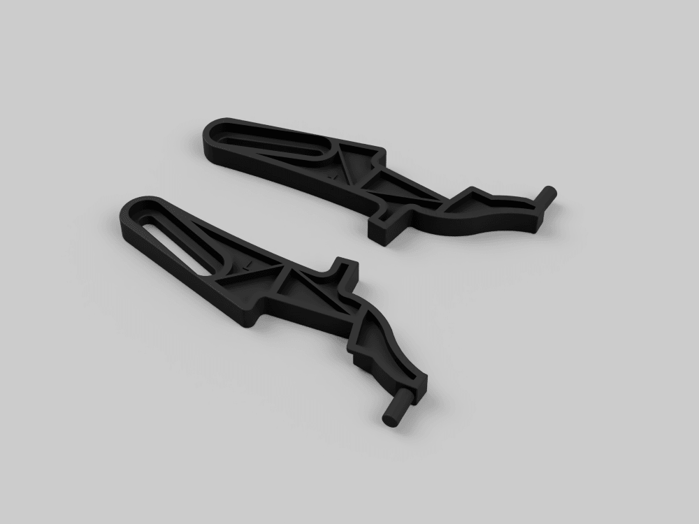 BMW E36 Cabrio Zughaken Windschott Mechanismus (82240000616 / 82240000617) 1