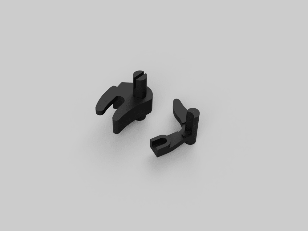 Mercedes C209 A209 Reparaturteile Handschuhfach Schloss Mechanismus Haken (A2096800198 / A2096800098) 1